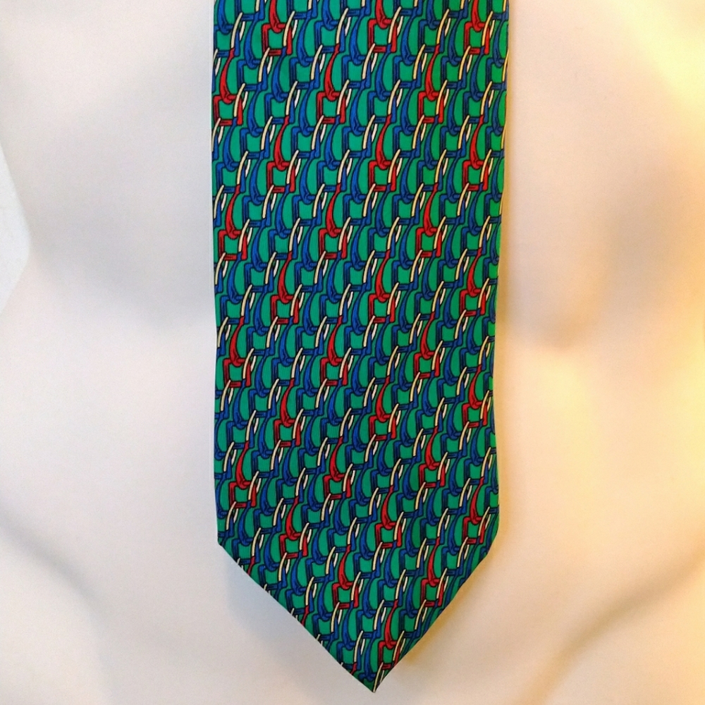 🇨🇵Auth Balenciaga silk tie - Picture 3 of 6